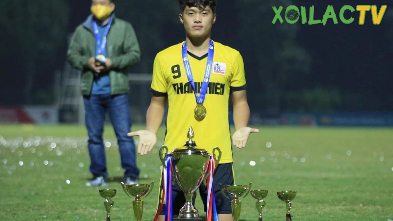 Cầu thủ Nguyễn Quốc Việt sở hữu nhiều danh hiệu tại cấp độ trẻ